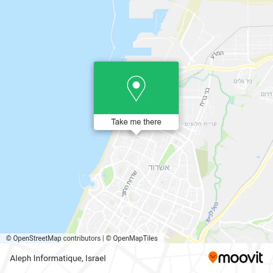 Aleph Informatique map