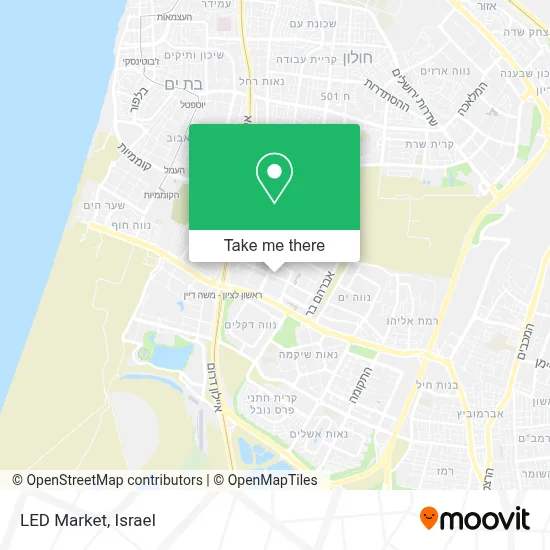 LED Market map