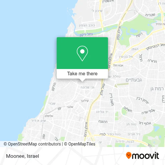 Moonee map