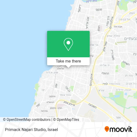 Primack Najari Studio map