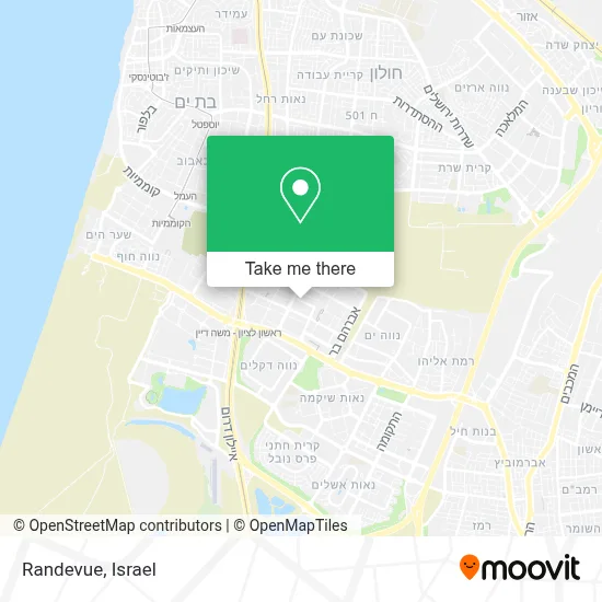 Randevue map