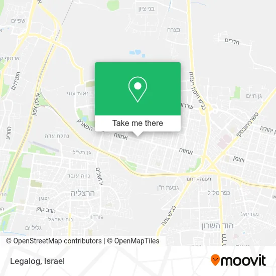 Legalog map