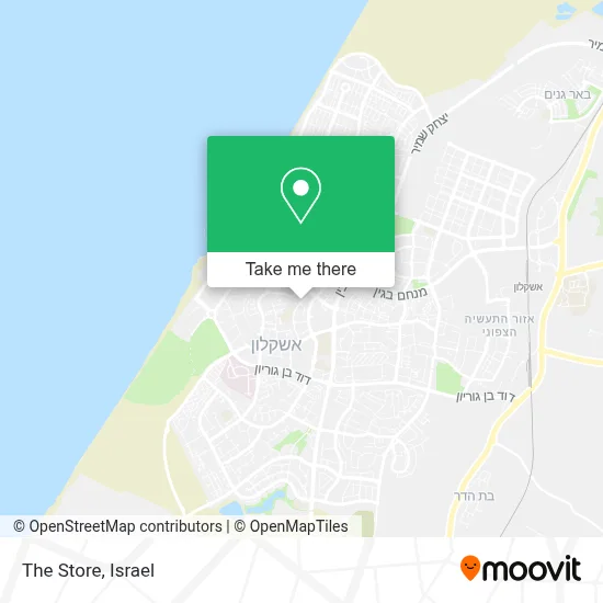 The Store map