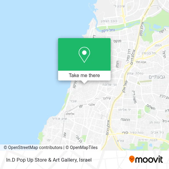 In.D Pop Up Store & Art Gallery map