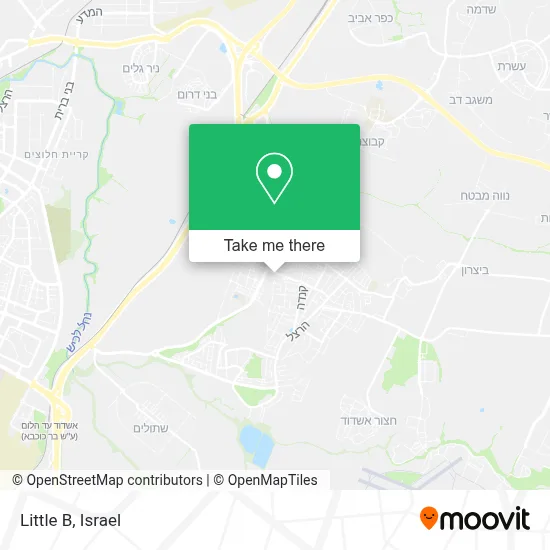 Little B map