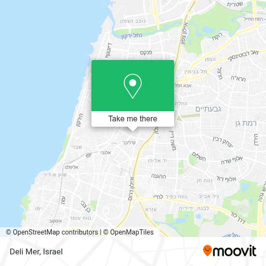 Deli Mer map
