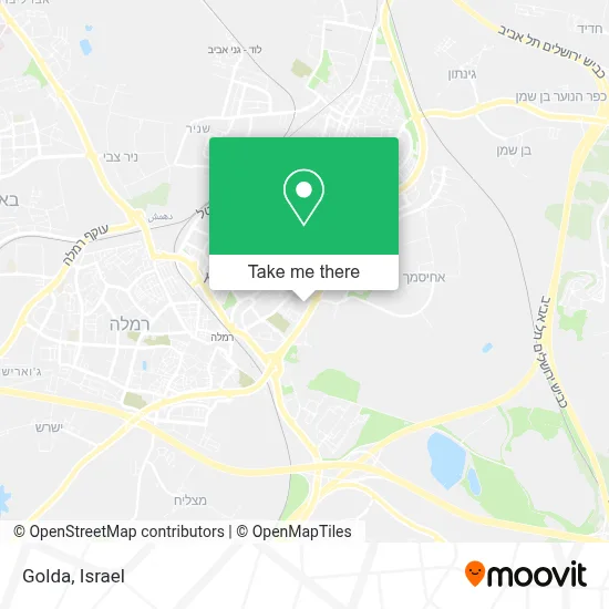 Golda map