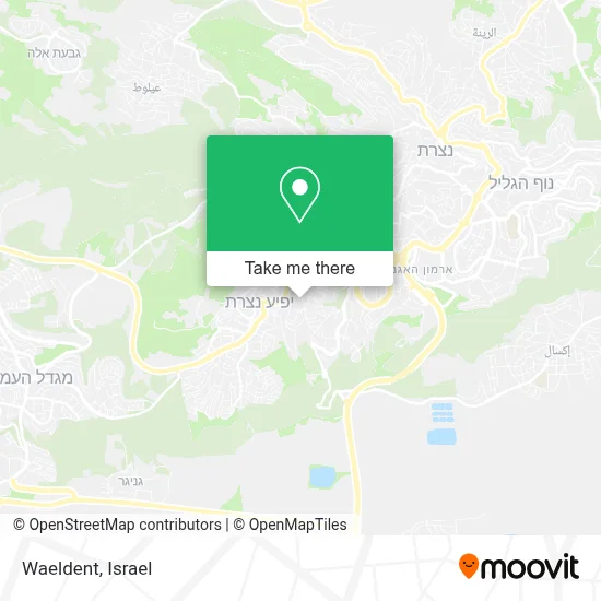 Waeldent map