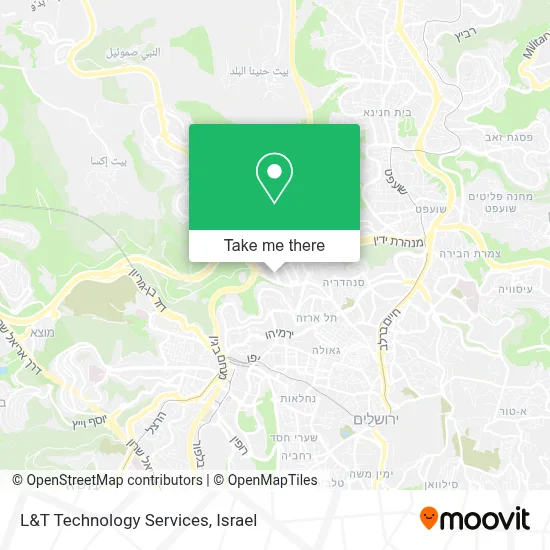 L&T Technology Services map