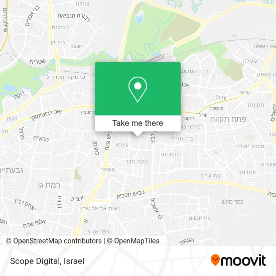 Scope Digital map