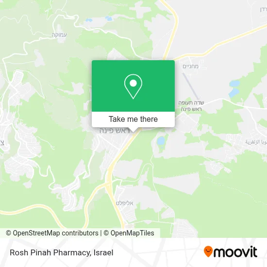 Rosh Pinah Pharmacy map