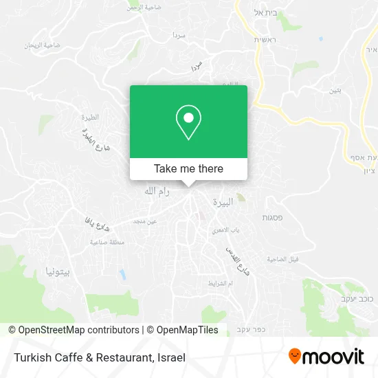 Turkish Caffe & Restaurant map