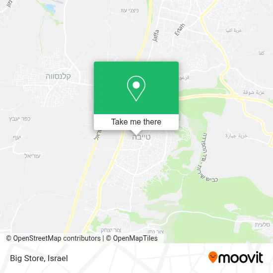 Big Store map