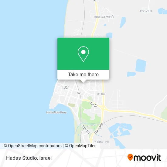 Hadas Studio map