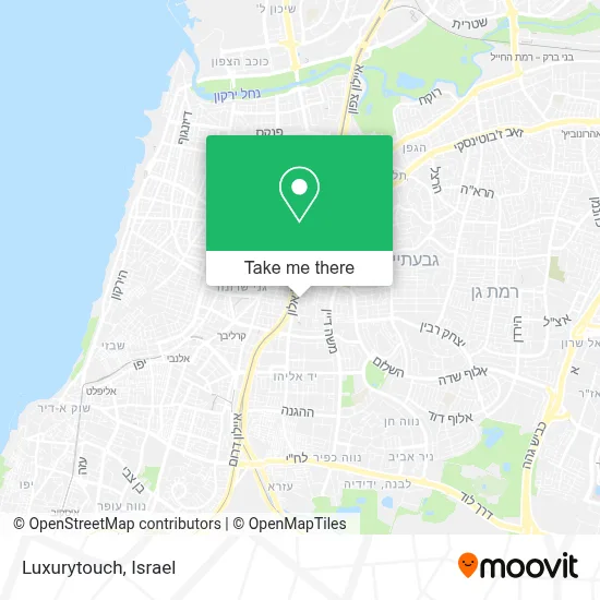 Luxurytouch map
