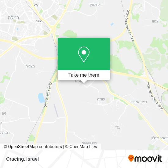 Oracing map