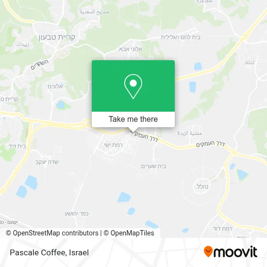 Pascale Coffee map