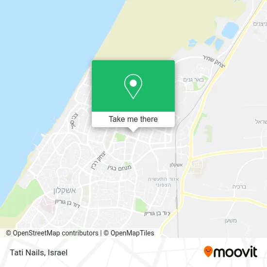 Tati Nails map