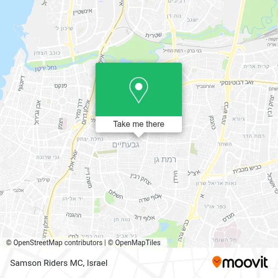 Samson Riders MC map