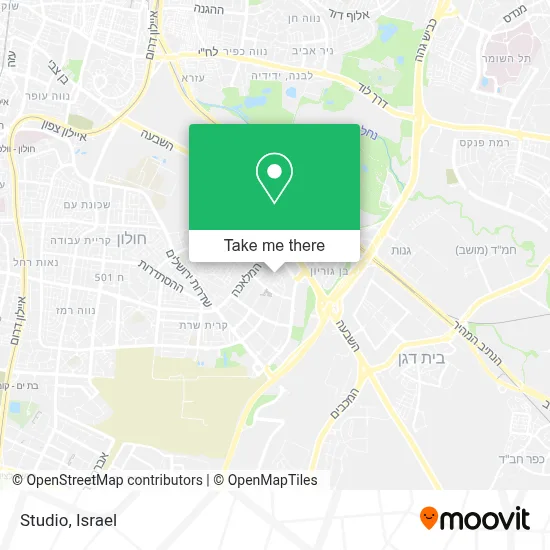 Studio map