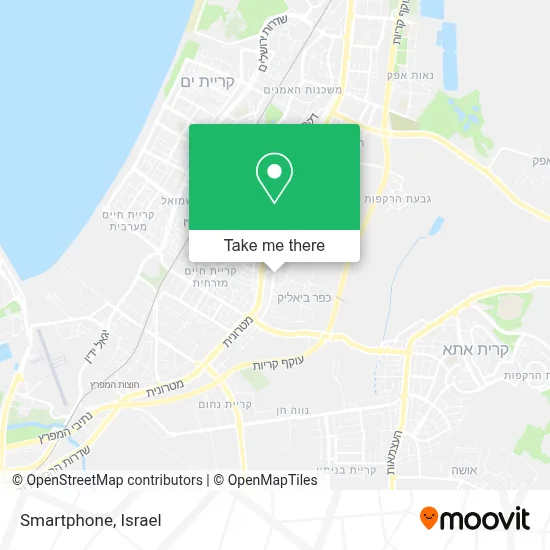 Smartphone map