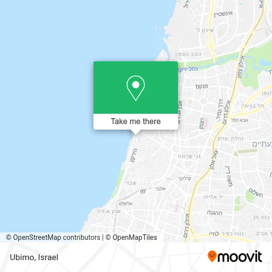 Ubimo map