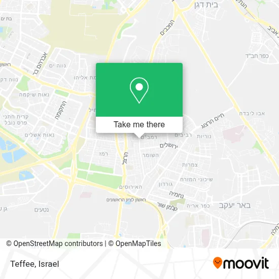 Teffee map
