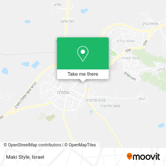 Maki Style map