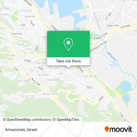 Amazonas map