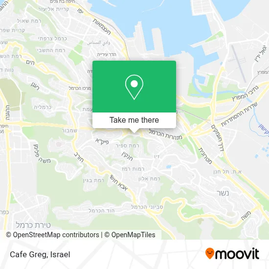 Cafe Greg map