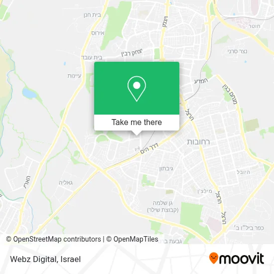 Webz Digital map