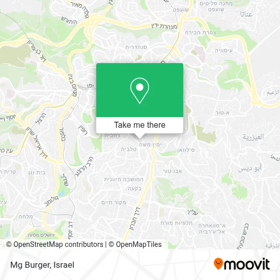 Mg Burger map