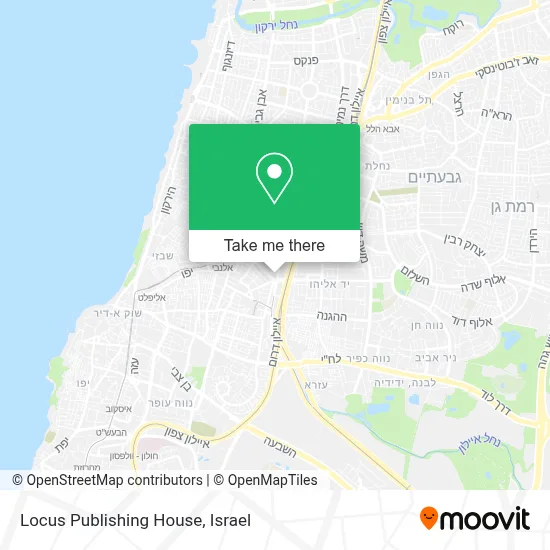 Locus Publishing House map