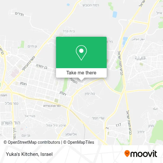Yuka's Kitchen map