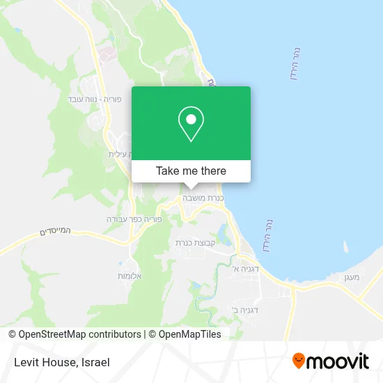 Levit House map