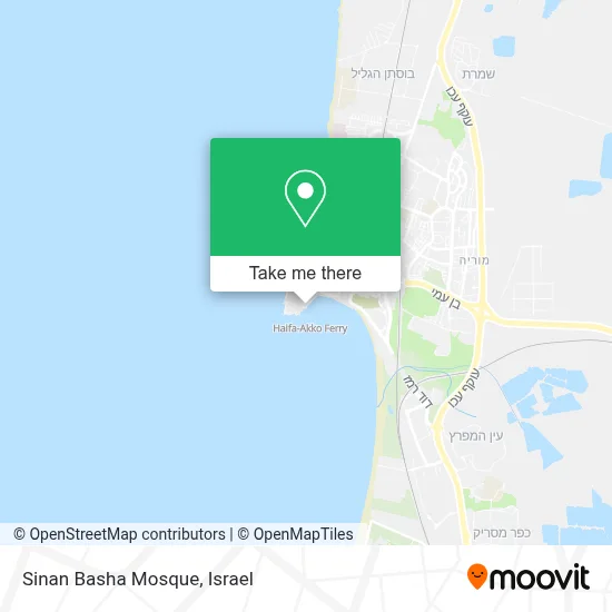 Sinan Basha Mosque map
