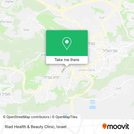 Riad Health & Beauty Clinic map