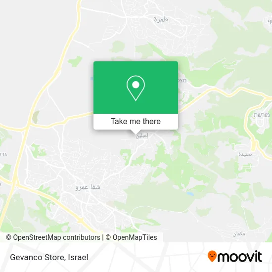 Gevanco Store map