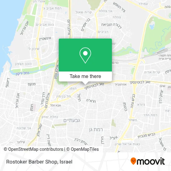 Rostoker Barber Shop map