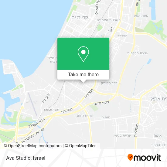 Ava Studio map