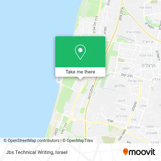 Jbs Technical Writing map