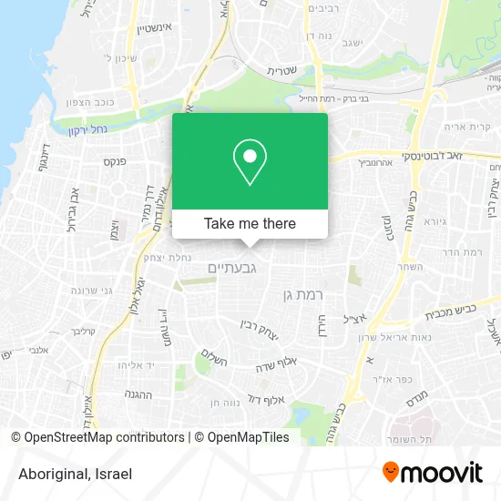 Aboriginal map