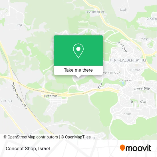 Concept Shop map