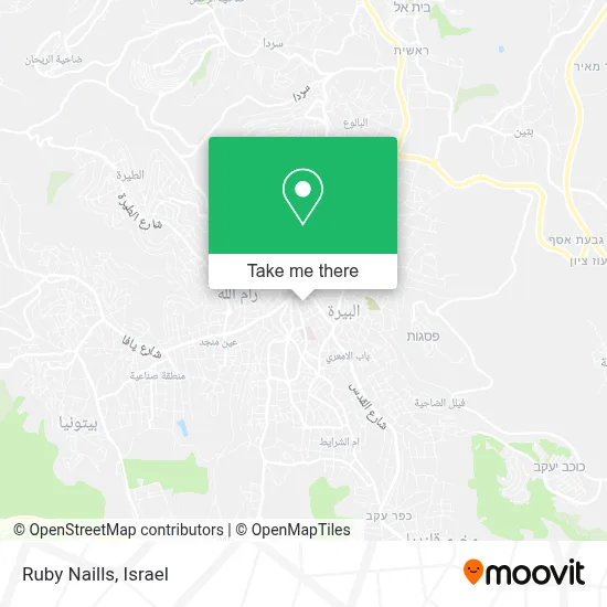 Ruby Naills map