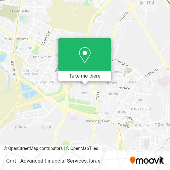 Gmt - Advanced Financial Services map