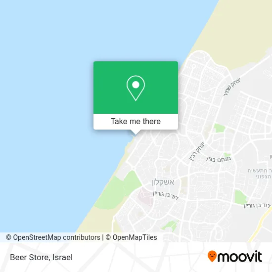 Beer Store map