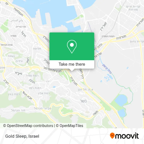 Gold Sleep map