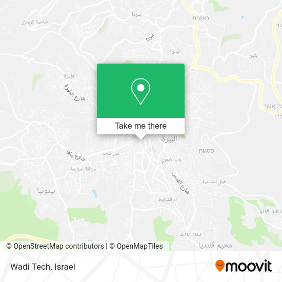 Wadi Tech map