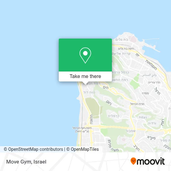Move Gym map