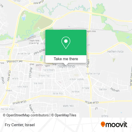 Fry Center map